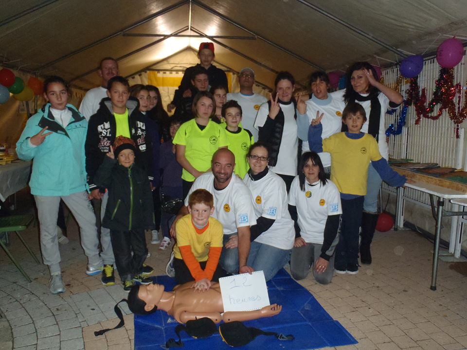Bravo à tous 12 hrs de massage terminé