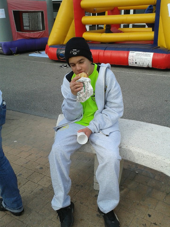 arthur en plein repas !