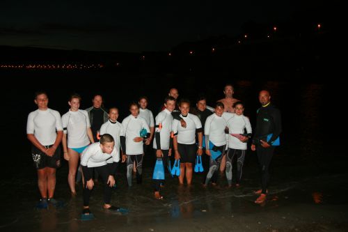 Photo de groupe avant le départ