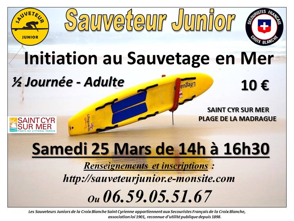 Affiche initiation adulte demi journee